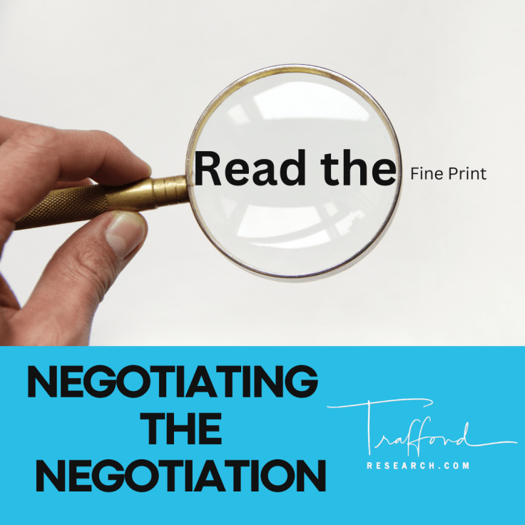 Negotiating the Negotiation
